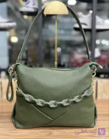 کیف زنانه طرح شل شرانگ خارجی سبک با دو دسته و رنگ‌بندی کاربردی