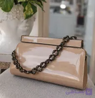 کیف زنانه  ورنی مجلسی برند دنیز جنوا