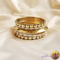 ست النگوی هندی میناکاری سفید