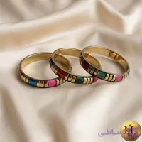 النگو هندی با میناکاری رنگارنگ