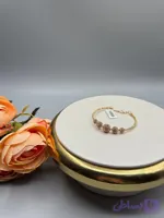 بنگل طلا ۱۸ عیار مدل سوارسکی کد ۱۰