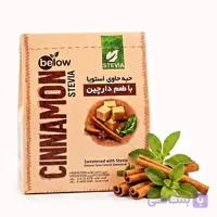 قند استویا با طعم دارچین