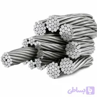 سیم بکسل آسانسور گوستاولف آلمان مدل PAWO F7S نمره ۱۰ مغز تمام‌فولاد