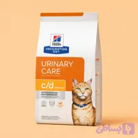 غذای گربه هیلز یورینری کر مولتی کالر با طعم مرغ | هیلز urinary care