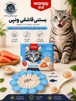 بستنی قاشقی ونپی با طعم ماهی سالمون