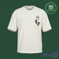 تیشرت گلدوزی جوردن سفید مردانه