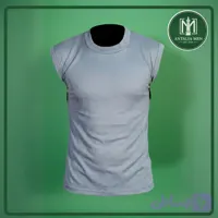 آستین‌حلقه‌ای بادی – رنگ طوسی آبی