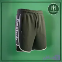 شلوارک نخی جوردن رنگ سبز یشمی (خنک، راحت و مناسب تابستون)