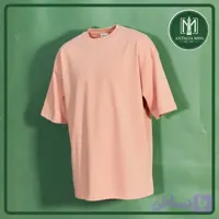 تیشرت بیسیک مردانه AntalyaMen | صورتی چرک مینیمال