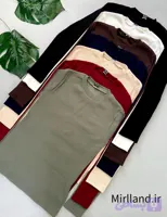 بلوز قواره دار یقه گرد