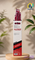 مداد قرمز چوبی ALFRED