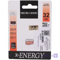 کارت حافظه میکرو ایکس انرژی ۳۲ گیگابایت مدل 533X U1 Class 10