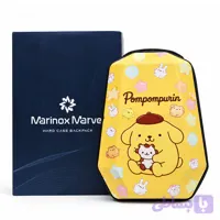 کوله پشتی هارد کیس طرح پوم پوم پورین برند Marinox Marvel رنگ زرد