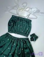 تاپ و شلوارک ساتن