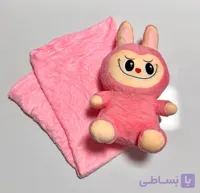 پتو بالشتی عروسکی لبوبو مدل سه‌کاره نرم و فانتزی