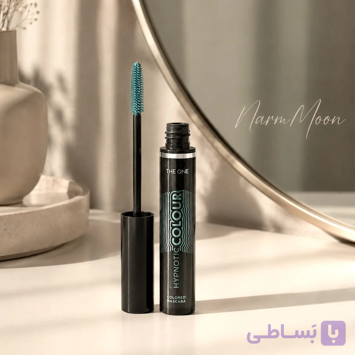 ریمل رنگی سبز نعنایی هیپنوتیک کالر دوان حجم دهنده و بلند کننده مژه با ماندگاری بالا