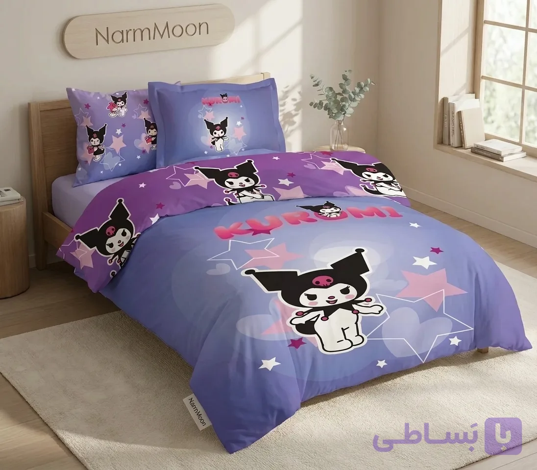سرویس خواب ۵ تکه نوجوان زارا هوم (Zara Home) با طرح شخصیت‌های کارتونی
