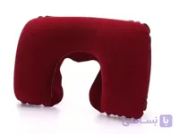 بالش بادی گردنی سفری رنگ زرشکی