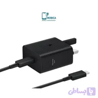 شارژر سامسونگ S25/24/23/22 و A56/36 اورجینال ۴۵ وات همراه با کابل اورجینال+(گارانتی)