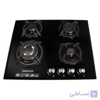 اجاق گاز رومیزی امرسان مدل EM4HGLC 4 شیشه ای 4شعله