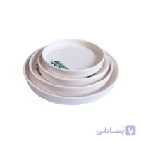 ست پیتزا خوری مدل برگ سرخس