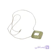 گردنبند رزینی مدل مربعی