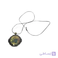 گردنبند رزینی مدل برگ