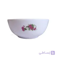 کاسه سوپ خوری مدل گل قرمزی