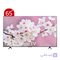تلویزیون QLED UHD 4K هوشمند google TV تی سی ال مدل C655 سایز 65 اینچ