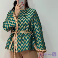 مانتو چهارفصل ژاکارد