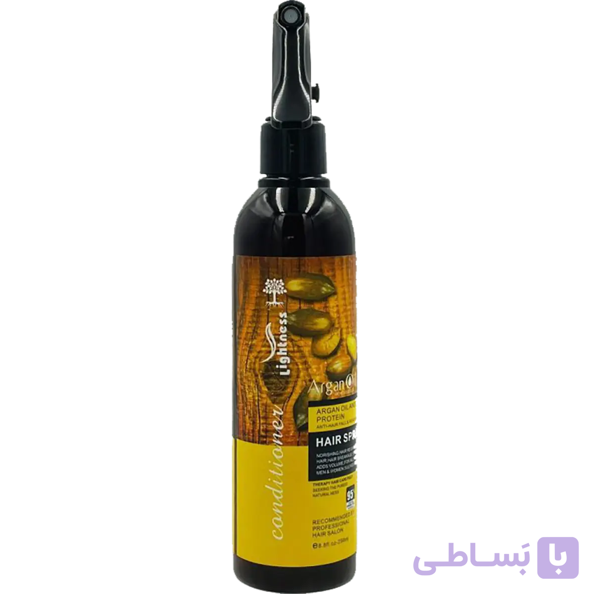 اسپری دوفاز مو لایتنس حاوی روغن آرگان