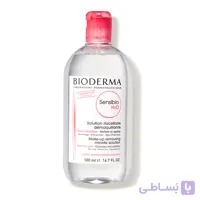 میسلارواتر محلول پاک کننده آرایش بایودرما مدل Sensibio H2O مناسب پوست خشک و حساس