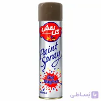 اسپری رنگ قرمز روشن گل نقش حجم 300 میل