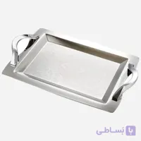 سینی استیل گلدار کوچک نیوهوم کد NH08-1115