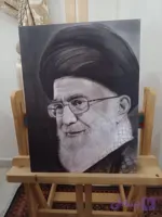 تابلوی نقاشی مقام معظم رهبری