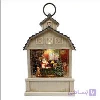 گوی موزیکال مدل پمپی کریسمسی طرح بابانوئل کد WDL-24010B