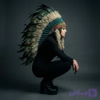 کلاه سرخپوستی کد 013