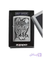 فندک زیپو اصلی کد 200HD-H231 MADE IN USA EAGLE