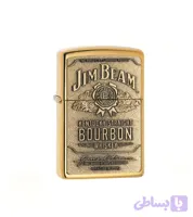 فندک زیپو اصلی کد 254 BJB 929-JIM BEAM EMBLEM