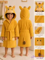 حوله تن پوش فانتزی بچه گانه طرح شتر گوش دار