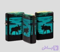 فندک زیپو اصلی کد Zippo Lighter 49481 49352 MOOSE LANDSCAPE DESIGN