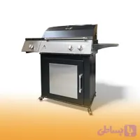 باربیکیو ۷۰ سانت گازی با پلوپز ۳۰ سانتی کابینت دار