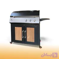 باربیکیو ۹۰ سانت گازی با کابینت