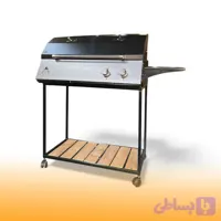 باربیکیو ۸۰ سانت گازی با پایه ساده