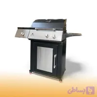 باربیکیو ۶۰ سانت گازی با پلوپز ۳۰ سانتی کابینت دار