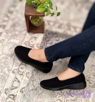حراج ویژه کفش پیاده روی زنانه رنگ مشکی طبی کد 557 با ارسال فوری و بی نظیر