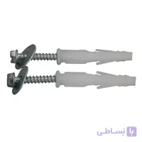 پیچ، رول‌پلاک و واشر ۶ سانتی