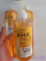 سرم روشن کننده ولایه بردار تخصصی بدن aha