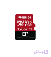 کارت حافظه microSDXC پتریوت مدل EP کلاس 10 استاندارد UHS-I U3 A1 V30 ظرفیت 128 گیگابایت سرعت 90MB/s