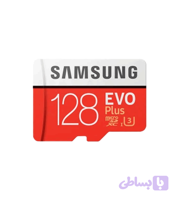 کارت حافظه سامسونگ microSDHC مدل Evo Plus ظرفیت 128 گیگابایت سرعت 100MB/s